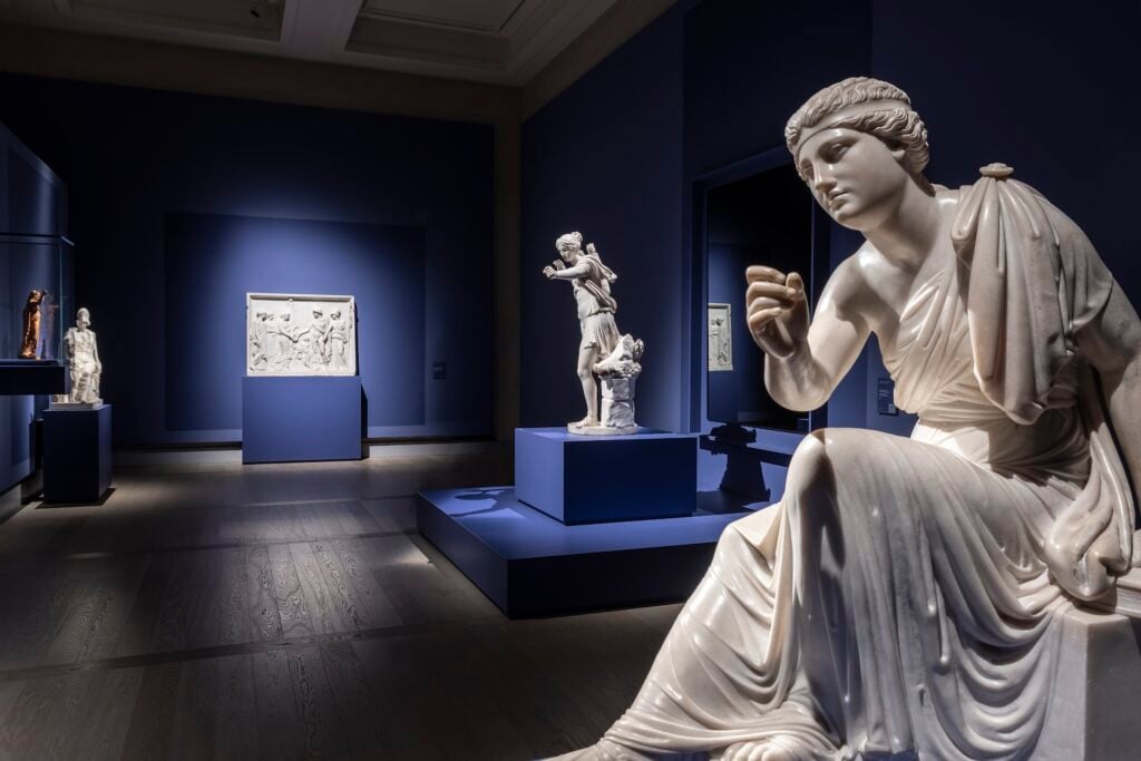 Eterno e visione. Roma e Milano capitali del Neoclassicismo, installation view, Gallerie d'Italia, Milano, 2026. Courtesy Gallerie d'Italia. Ph: Maria Parmigiani