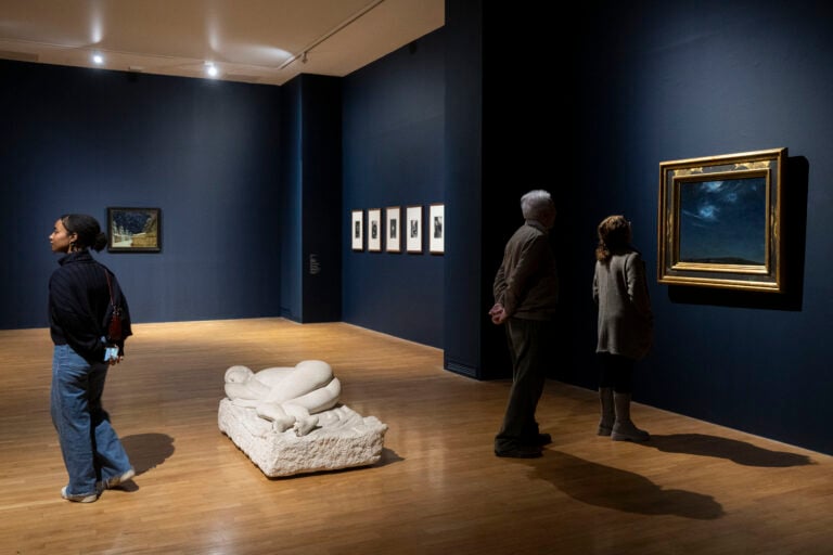 Notti.&nbsp;Cinque secoli di stelle, sogni&nbsp;pleniluni, Installation View, GAM Torino, Ph Perottino