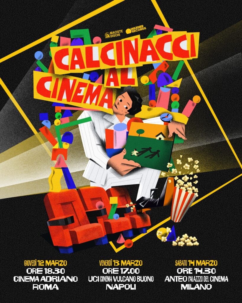 Fulminacci - Calcinacci al cinema, locandina