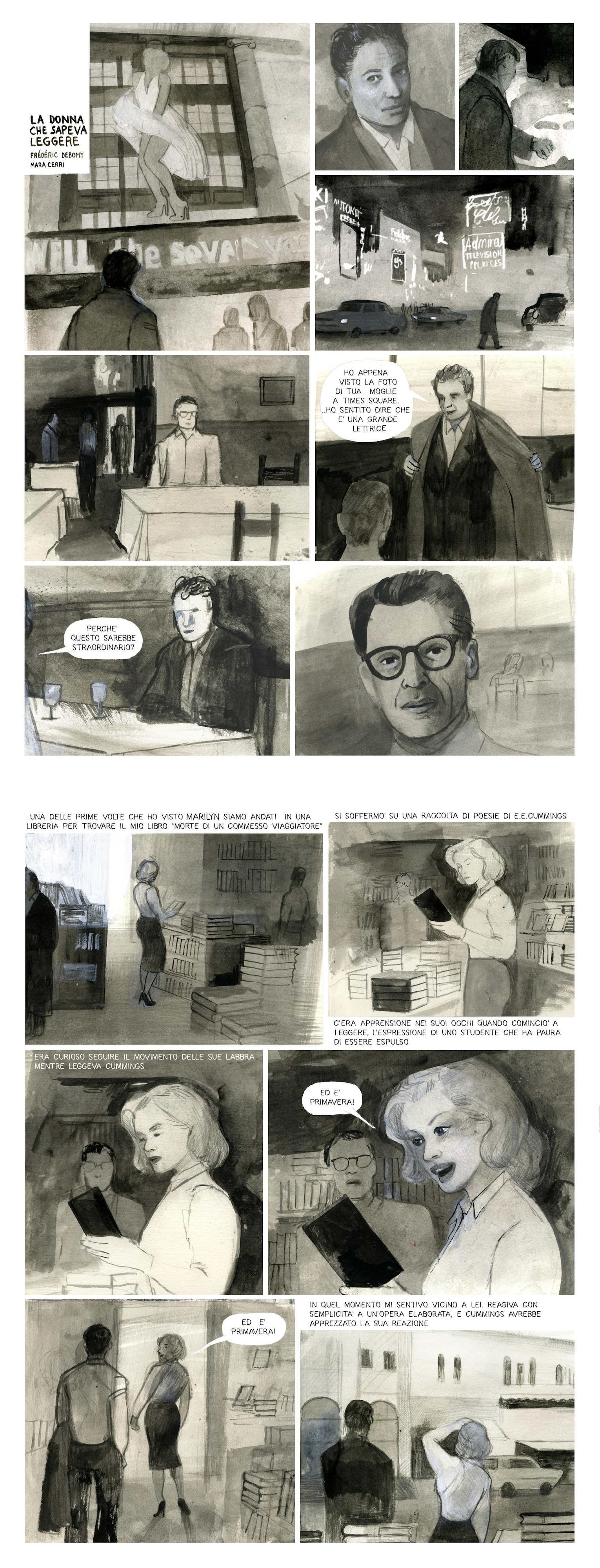 Il fumetto di Mara Cerri e Fr&eacute;d&eacute;ric Debomy per Artribune