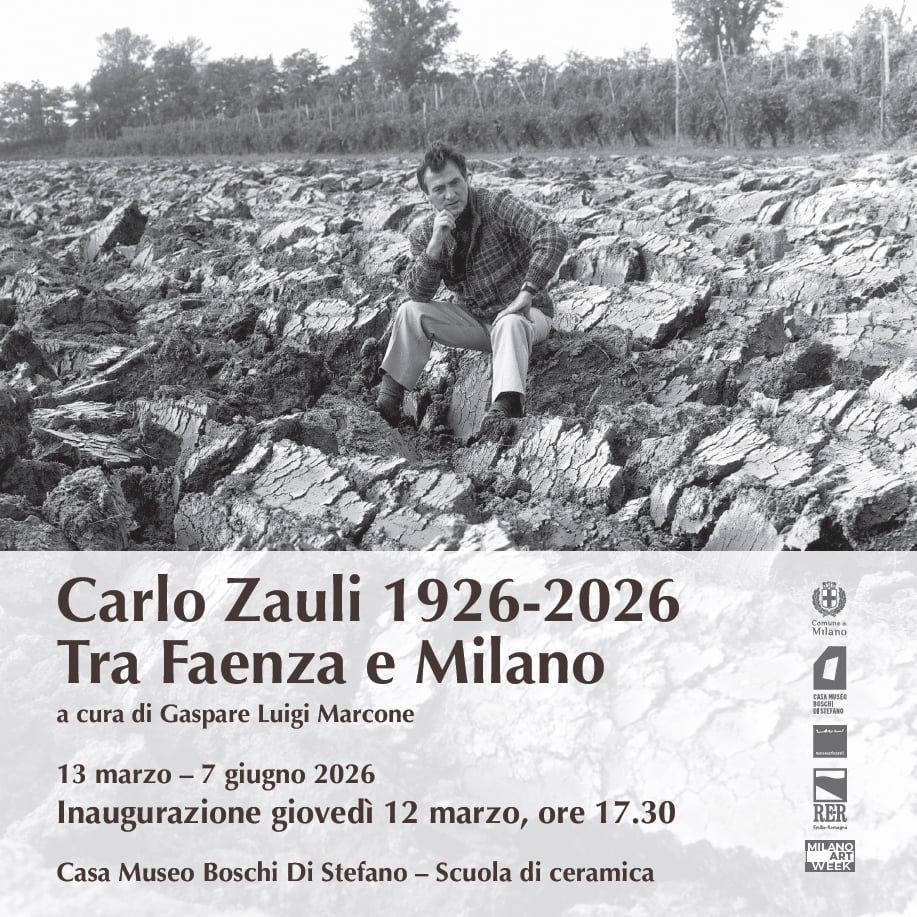 Carlo Zauli 1926 – 2026. Tra Faenza e Milano