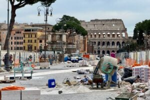 Sta prendendo forma la nuova Via dei Fori Imperiali di Roma. Una riprogettazione epocale