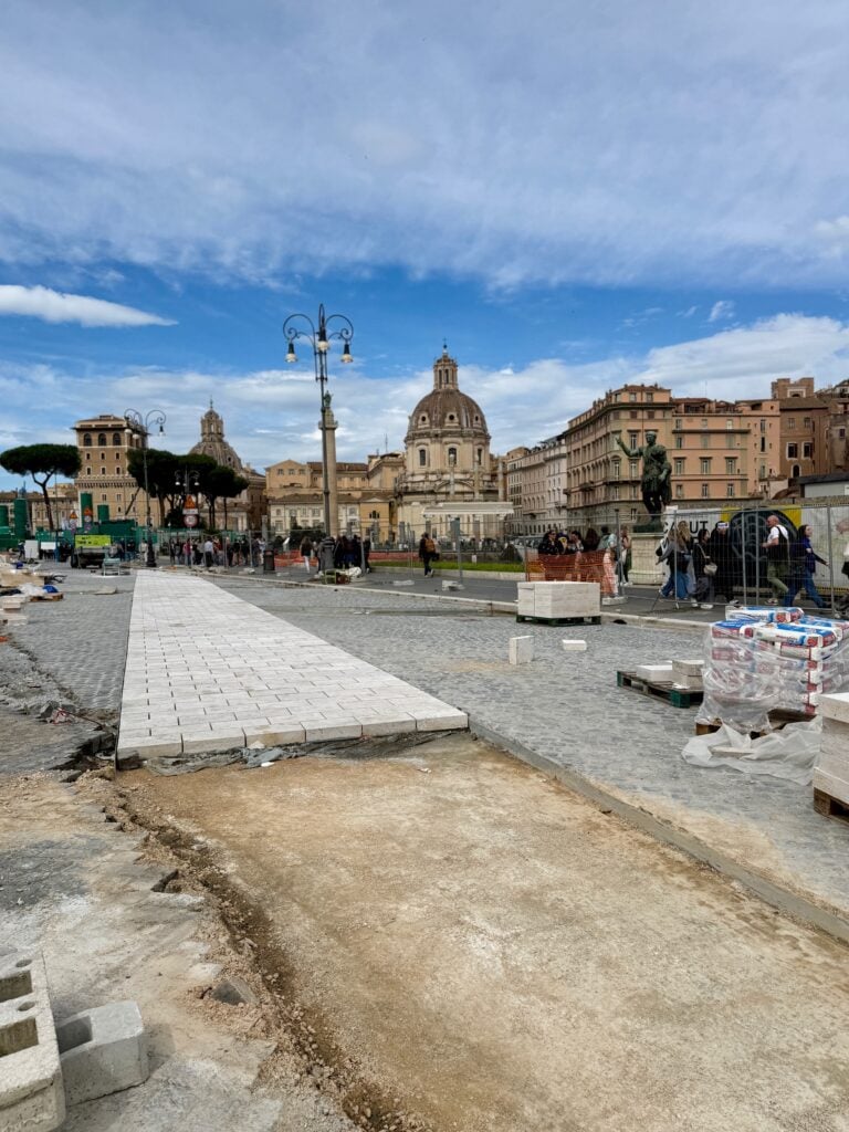 Sta prendendo forma la nuova Via dei Fori Imperiali di Roma. Una riprogettazione epocale