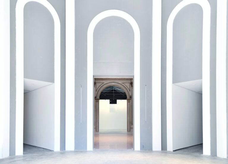 Padiglione Centrale ai Giardini della Biennale. Photo Irene Fanizza