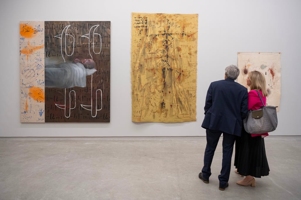 Jorge Tacla, Time the destroyer is time the preserver, Al Mureijah Square, Sharjah, 2026. Image courtesy of Sharjah Art Foundation. Photo Motaz Mawid