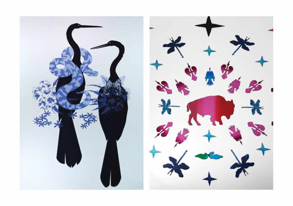 Land Lines. Water Linesby Emily Arthur and Tasiwoo/ Pau / Buffalo Songby John Hitchcock