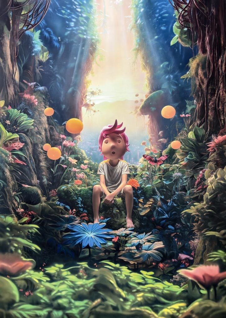 Mystic hidden matter. Courtesy of the artist