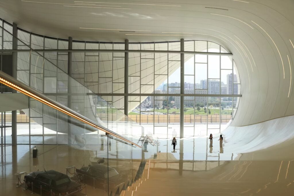 Zaha Hadid Architects, Heydar Aliyev Centre, Baku, Azerbaijan. Ph: Shiva Mardahi