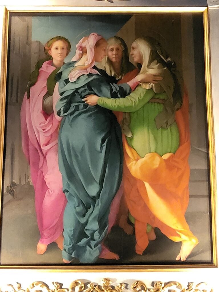 Pontormo, La Visitazione, 1528-30. Photo Livia Montagnoli