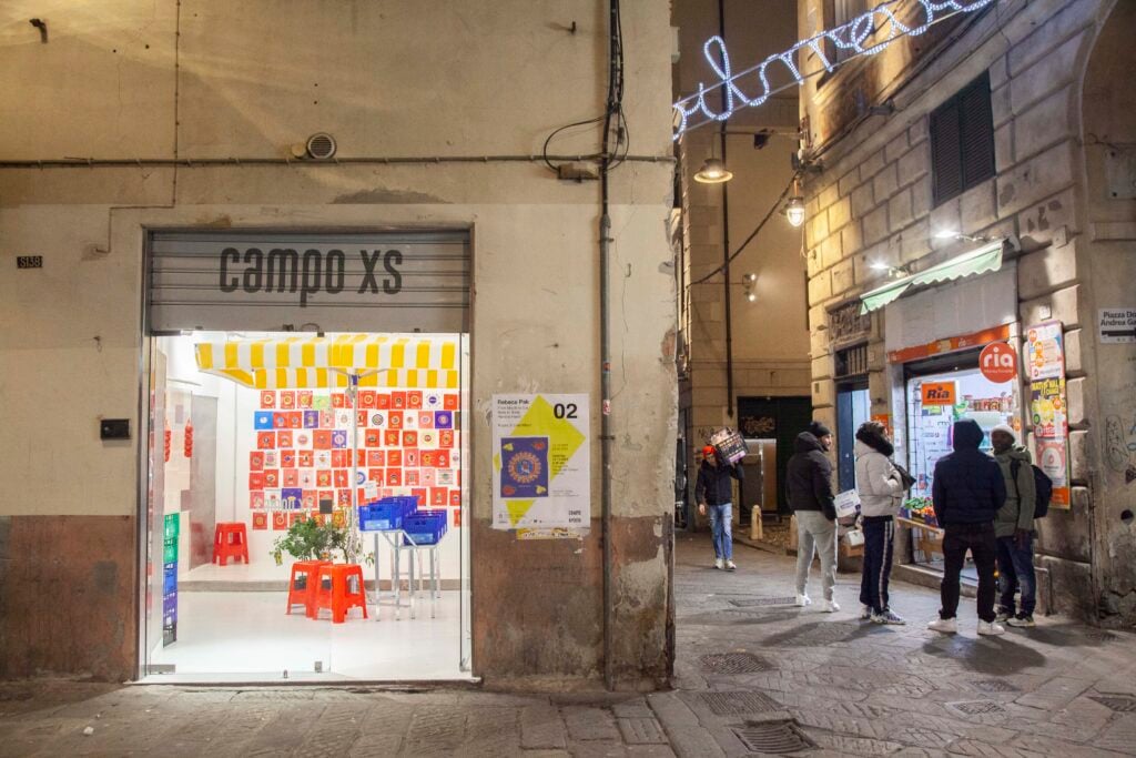 Rebeca Pak, From Mouth To Mouth, Body to Body, Hand to Hand. Campo XS (courtesy of Kelly Studio)