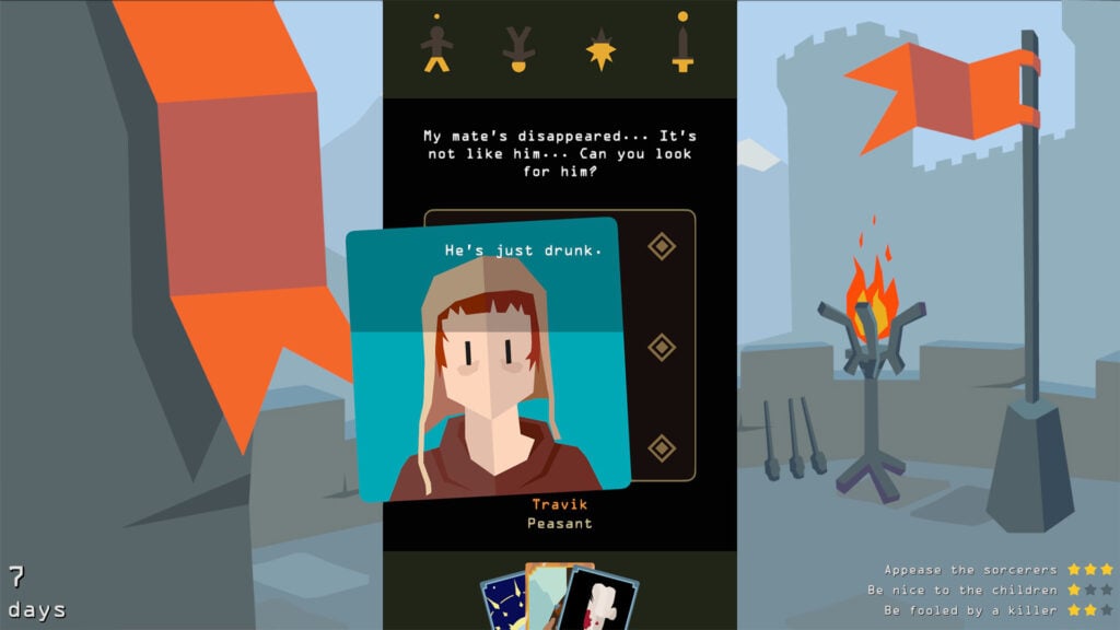 "Reigns: The Witcher" di Nerial e Devolver Digital