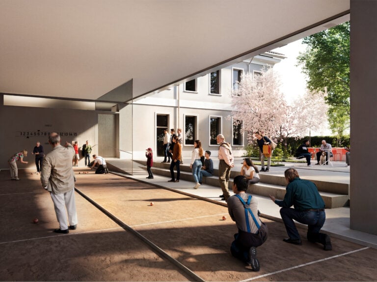 Il progetto per il nuovo Buzzi Heritage Cultural Center di Casale Monferrato. Render. Courtesy CRA - Carlo Ratti Associati