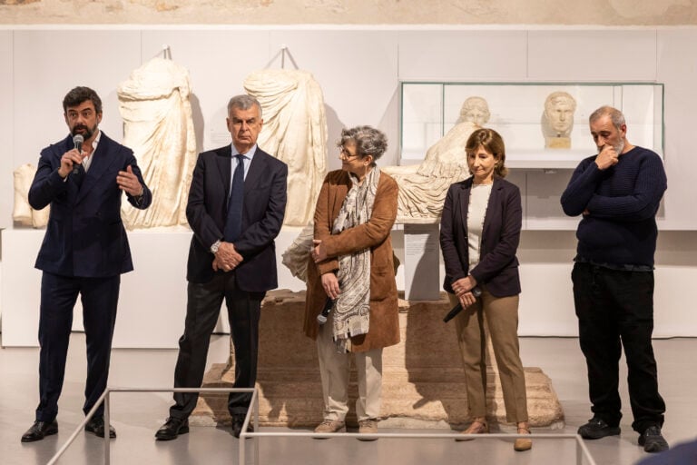 Riccardo Pasqua, Umberto Pasqua, Marta Ugolini, Francesca Morandini, Francesco Arcuri. Courtesy Pasquawines