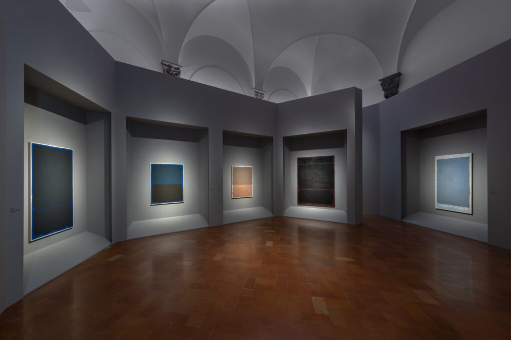 Rothko a Firenze, exhibition views, Palazzo Strozzi, Museo di San Marco, Biblioteca Medicea Laurenziana, Firenze, 2026. Photo Ela Bialkowska, OKNO Studio