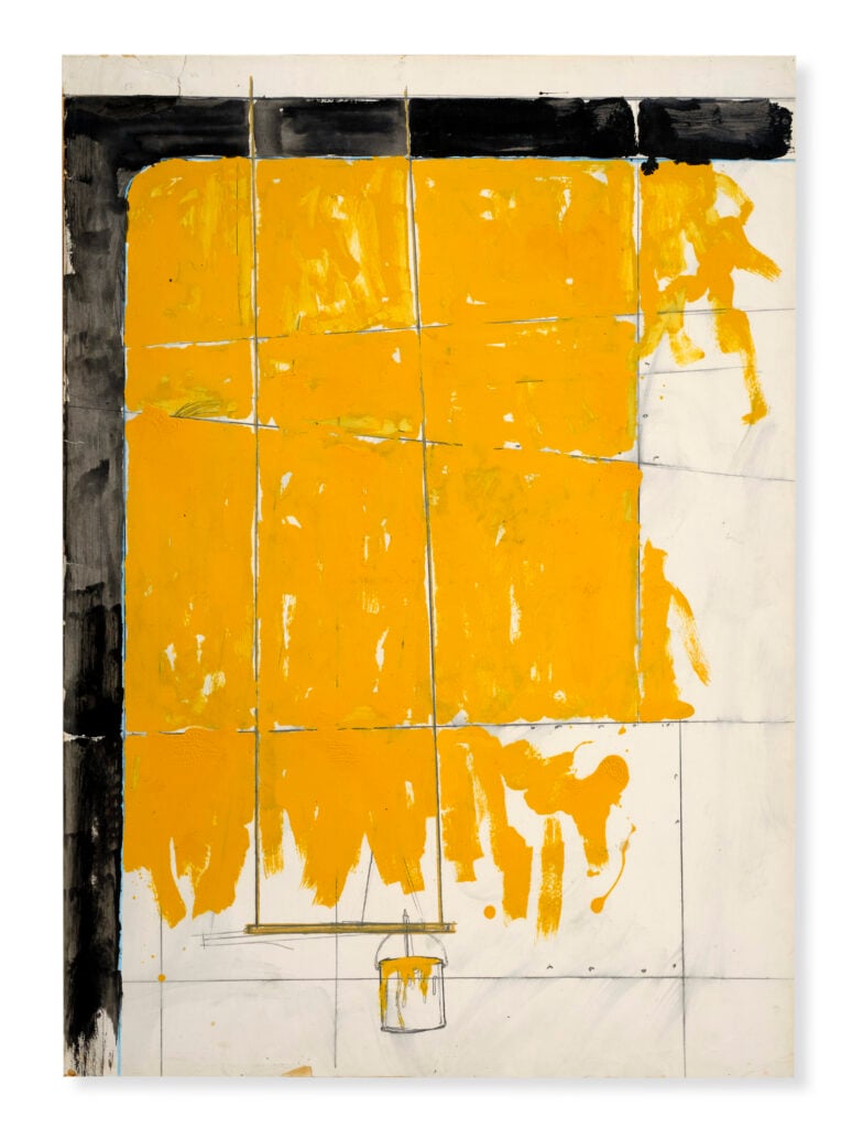 Mario Schifano, Untitled, 1963. Courtesy Christie's Images Ltd.