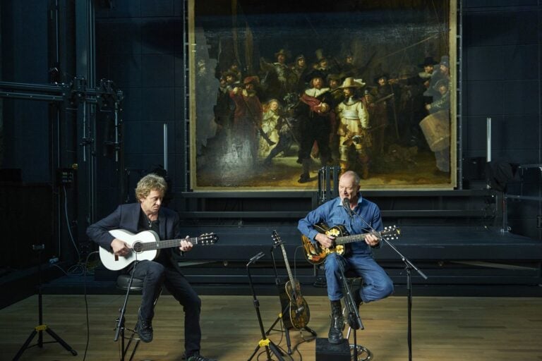 Sting incanta il pubblico tra i capolavori fiamminghi del Rijksmuseum di Amsterdam. Il grande evento diventa film