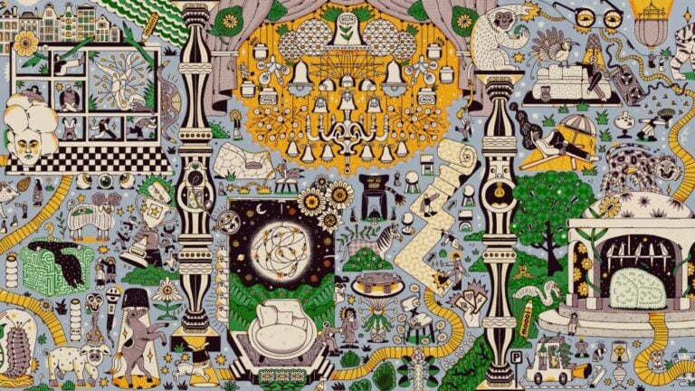 SuperNova. MOOOI 25th Anniversary. Tapestry by Mart Veldhuis