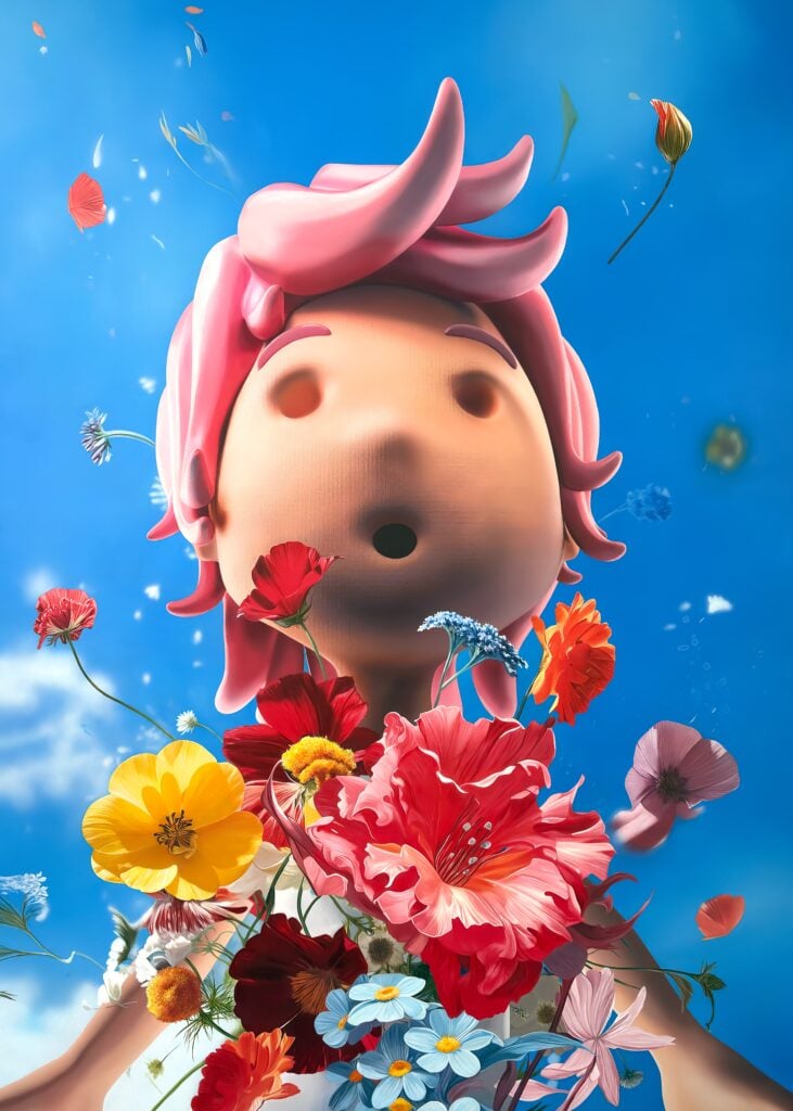 The solw time of renewal. Courtesy of the artist