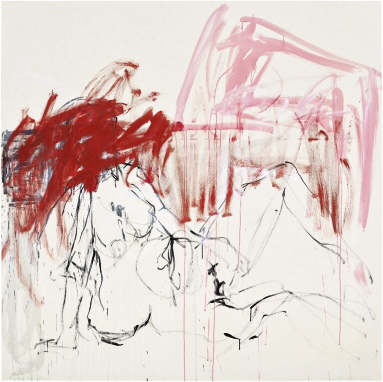 Tracey Emin, An Insane desire For you, 2019. Courtesy Phillips