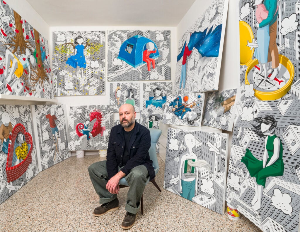 Un ritratto di Millo. Foto di Marco di Vincenzo