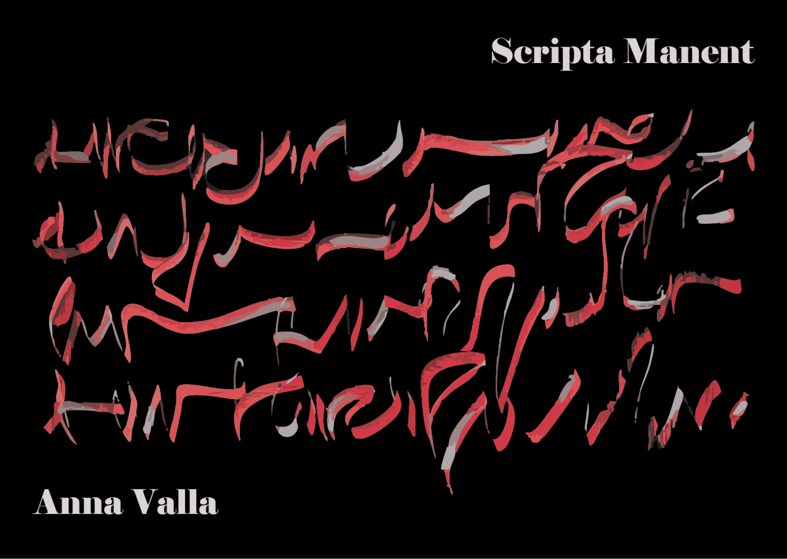 Anna Valla - Scripta Manent | Artribune