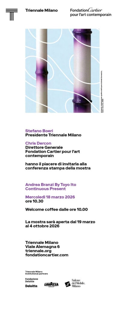 Andrea Branzi – By Toyo Ito. Continuous Present