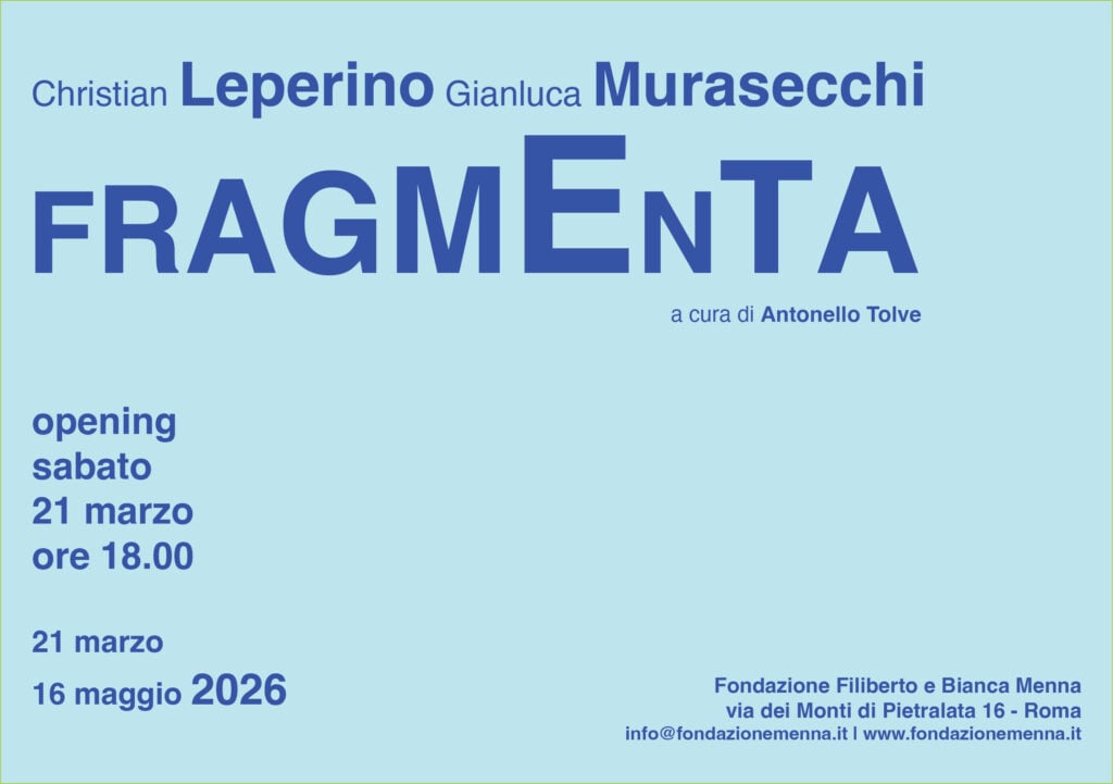 Christian Leperino / Gianluca Murasecchi – Fragmenta