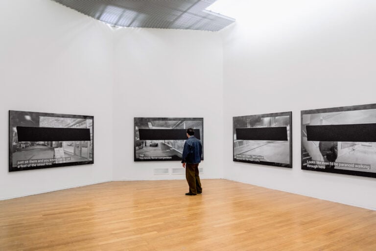 Marco Fusinato THE ONLY TRUE ANARCHY IS THAT OF POWER PAC Milano. Foto Nico Covre