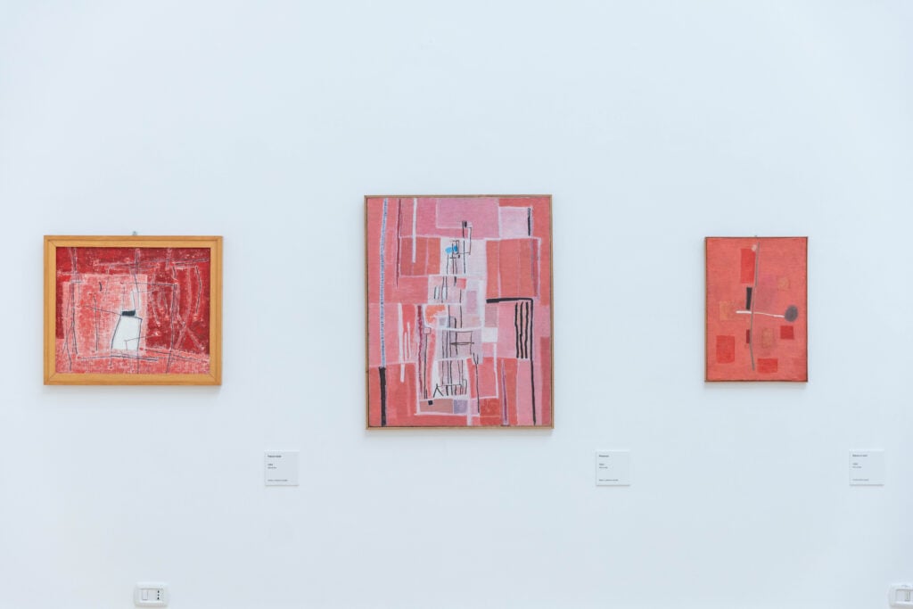 Bice Lazzari, Bice Lazzari. I linguaggi del suo tempo, Gnamc Roma, Installation View, Ph. Monkeys Video