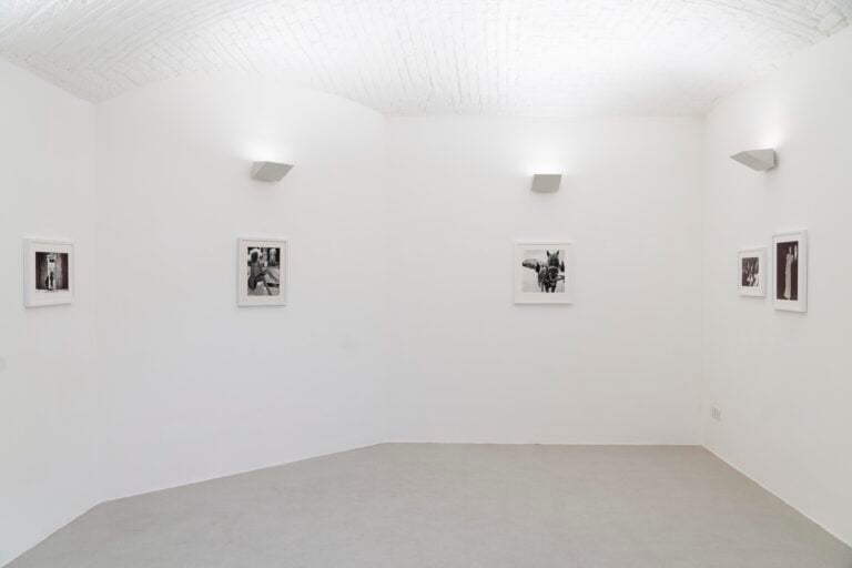 Installation view: Elisabetta Catalano. Cinema, Moda e Performance. Ph: Eduardo De Matteis. Courtesy Viasaterna e Archivio Elisabetta Catalano