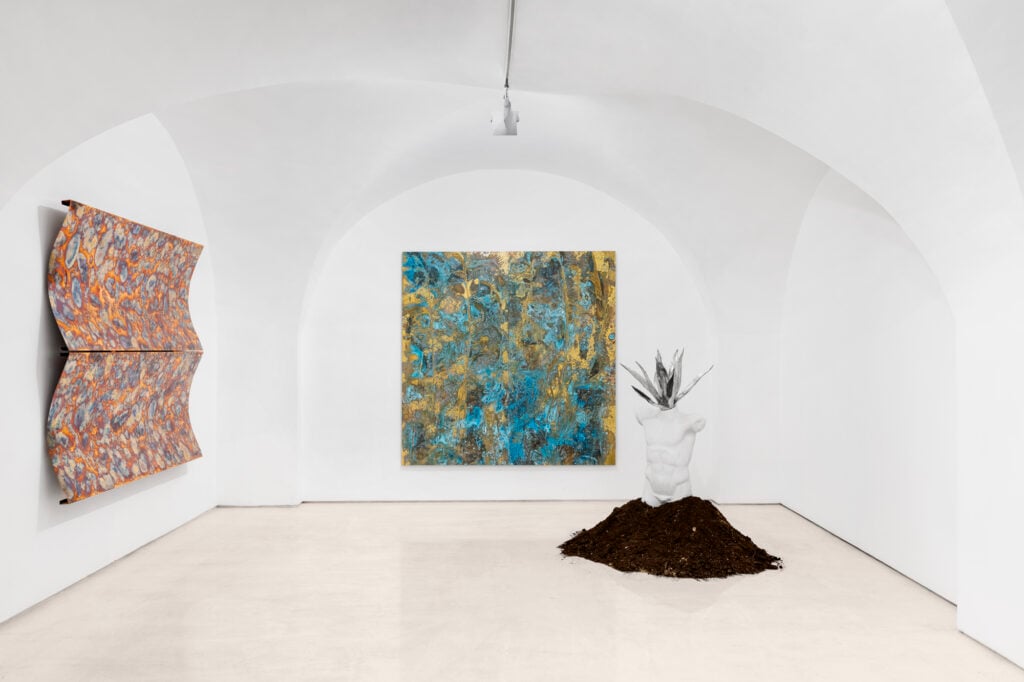 Pietro Pasolini, Il tempo inciso, 2026, Galleria Valentina Bonomo, installation view, ©Christian Rizzo