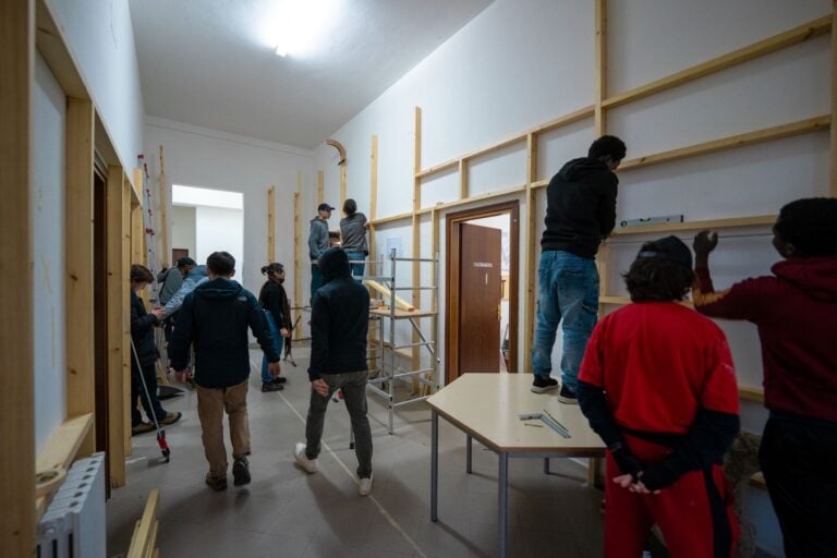 2_ WIP &ndash; Work in Poliss, Sassari. Laboratorio di autocostruzione. Foto Mattia Uldanck