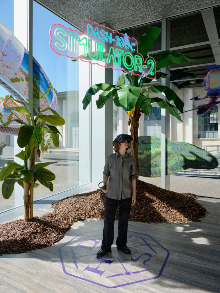 Cao Fei, Dash 180-c , Installazione per gioco in realt&agrave; virtuale, 2026. Ph: Marta Marinotti e Federico Floriani. Courtesy Fondazione Prada