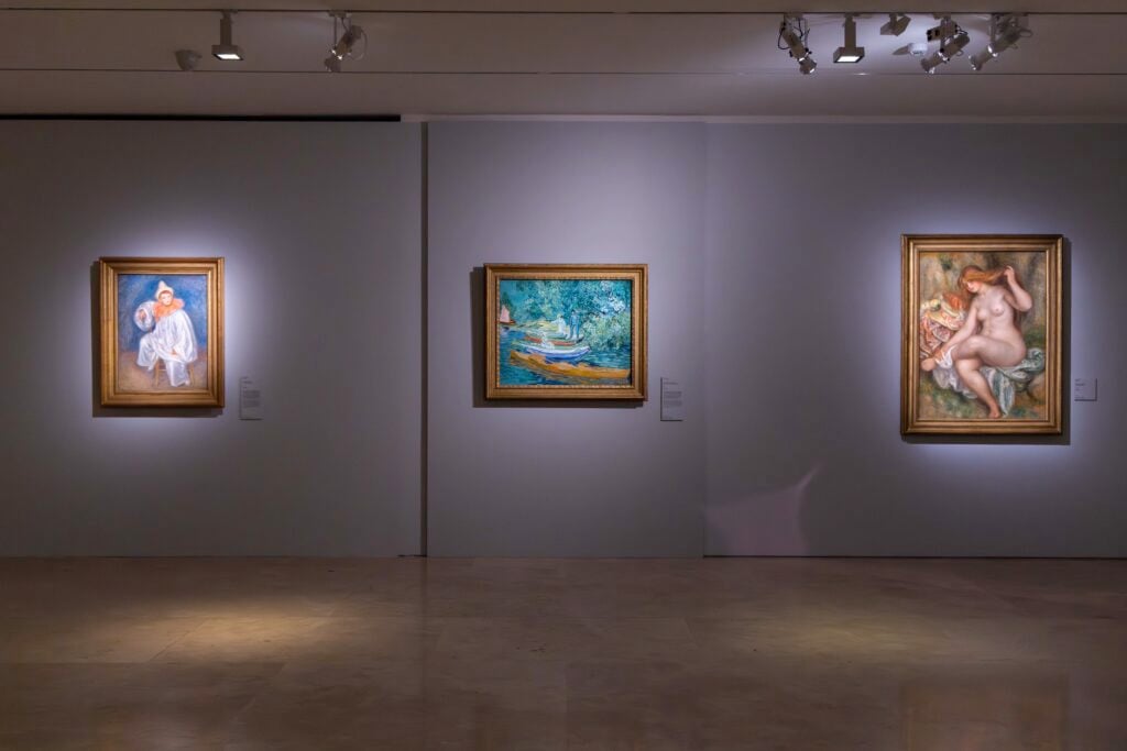 Impressionismo e oltre, Museo dell'Ara Pacis, Roma, 2025 - 2026, Installation view. Photo &copy; Monkeys Video Lab