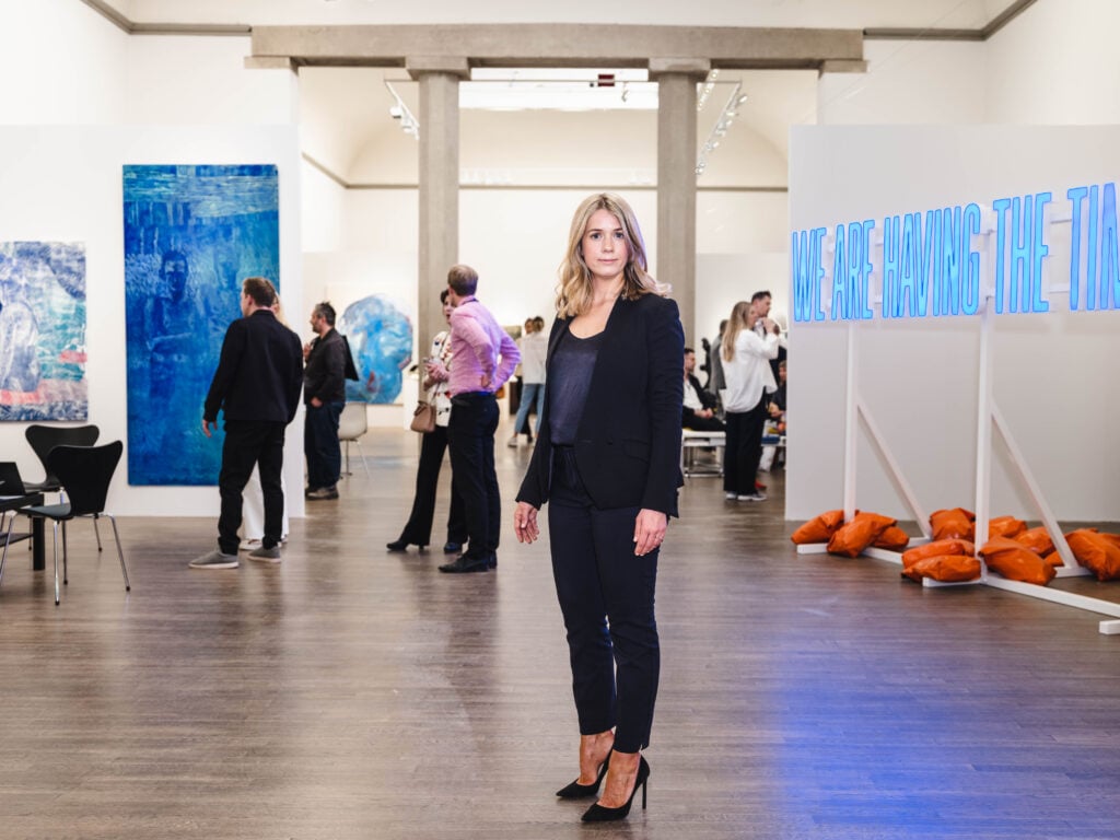 ara Berner Bengtsson, CEO & Director of Market Art Fair, Courtesy of Market Art Fair. &copy;Jean-Baptiste B&eacute;ranger