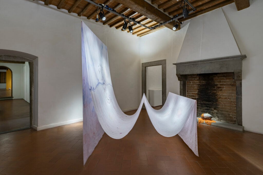 Agnes Waruguru, From What We Are, 2026, exhibition view. Ph: Ela Bialkowska OKNOstudio. Courtesy Casa Masaccio | centro per l'arte contemporanea