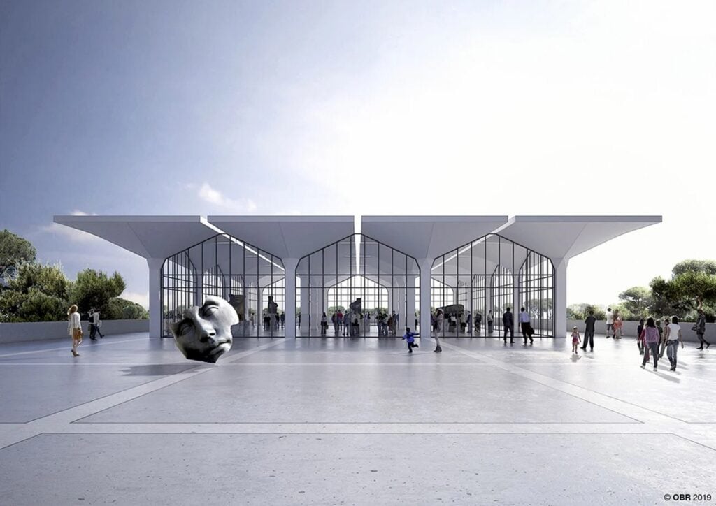 OBR Museo Mitoraj Render&copy;OBR 2019