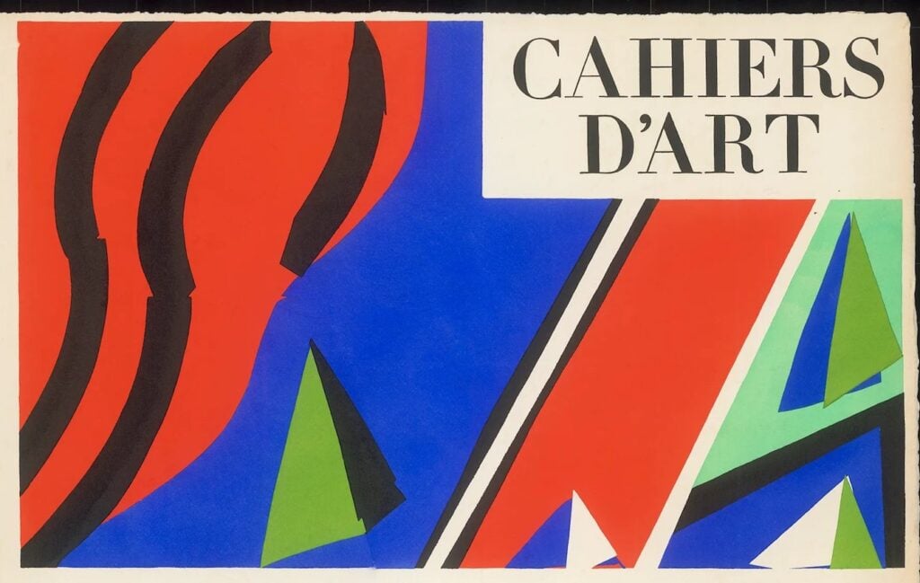 Affiche, Matisse, Editions Cahiers d'Art, Paris 2026