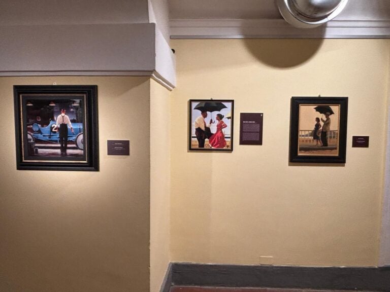 Jack Vettriano, Palazzo Velli, Roma, Installation View