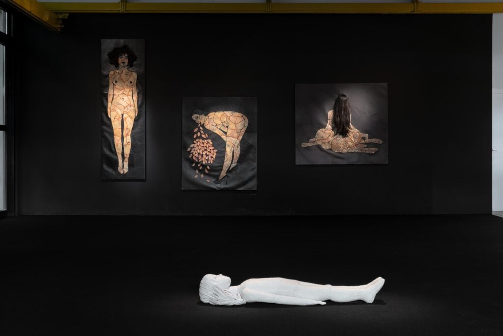 Aneta Grzeszykowska, All'improvviso, installation view, Fondazione D'ARC, Roma, 2026