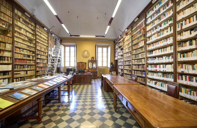 Biblioteca del Collegio Ghislieri. Courtesy Collegio Ghislieri