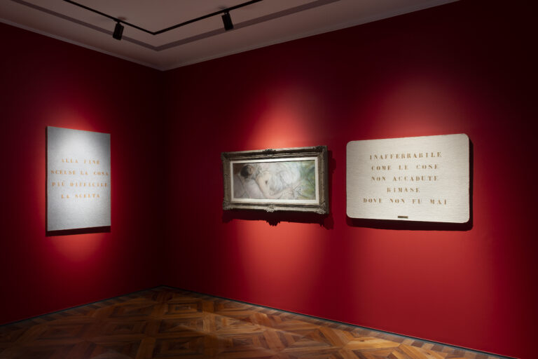 BKV Fine Art, Vincenzo Agnetti. Le regole del ritratto, Installation view . Ph. credits Maria Parmigiani
