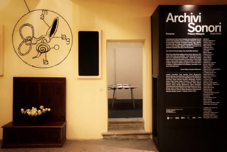 Archivi Sonori, Palazzo Malagola, androne. Ph: Marco Sciotto