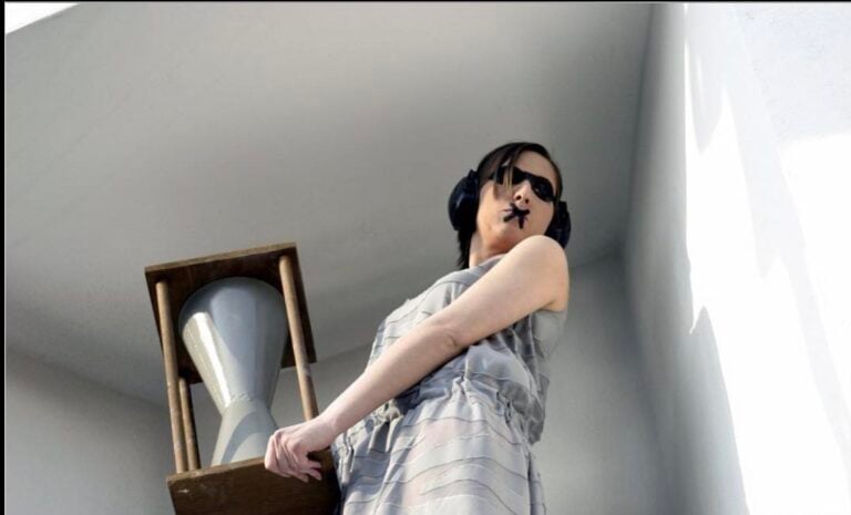 Figuranti sui carri di gesso e di pensiero di Casola Valsenio