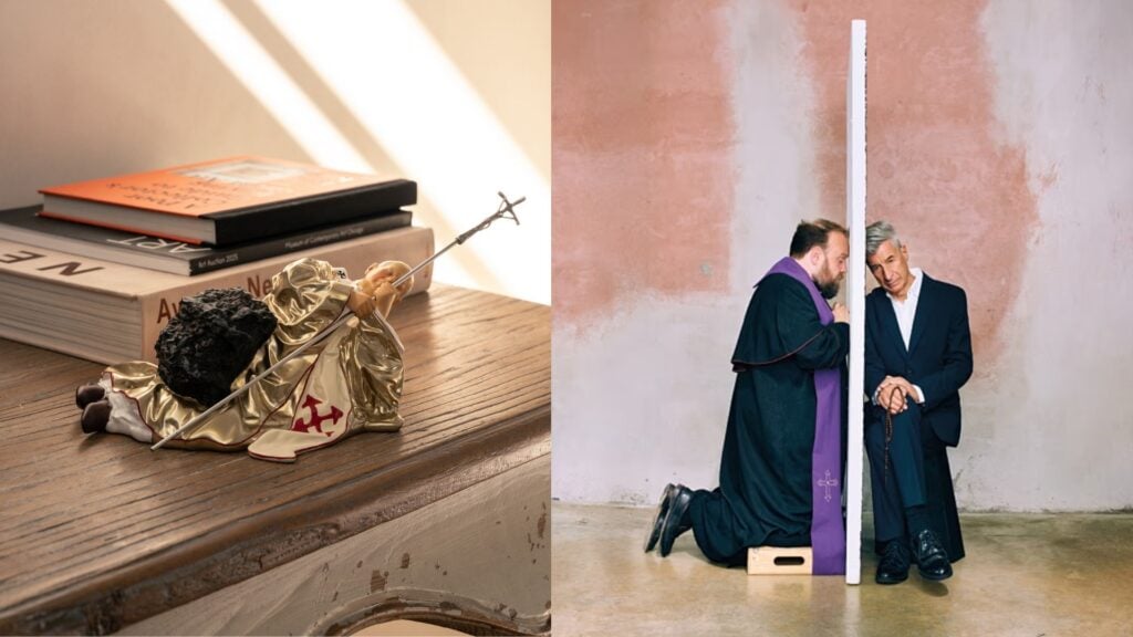 Ecco come sono finite le confessioni al telefono di Maurizio Cattelan