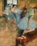 Edgar Degas Classe de ballet 1888 collezione privata