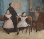 Degas Studio per la famiglia Bellelli 1858