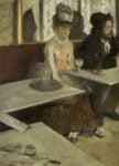 Edgar Degas, Dans un caf&eacute; (L&rsquo;assenzio) 1876 Parigi, Mus&eacute;e d&rsquo;Orsay