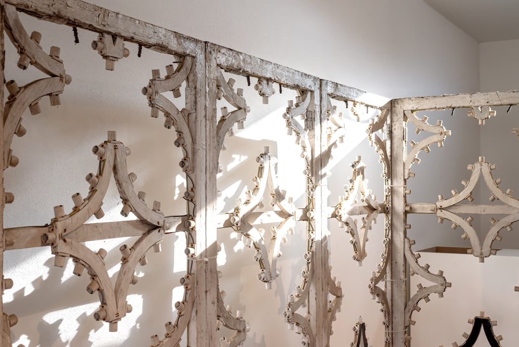  Chiedete al vento, all&rsquo;onda, alla stella, all&rsquo;uccello, 2026. Agata Ferrari Bravo, Thomas Michael Saccumane, Flavio Favelli. Ph.Eve Zanenga &copy;RedLabGallery 