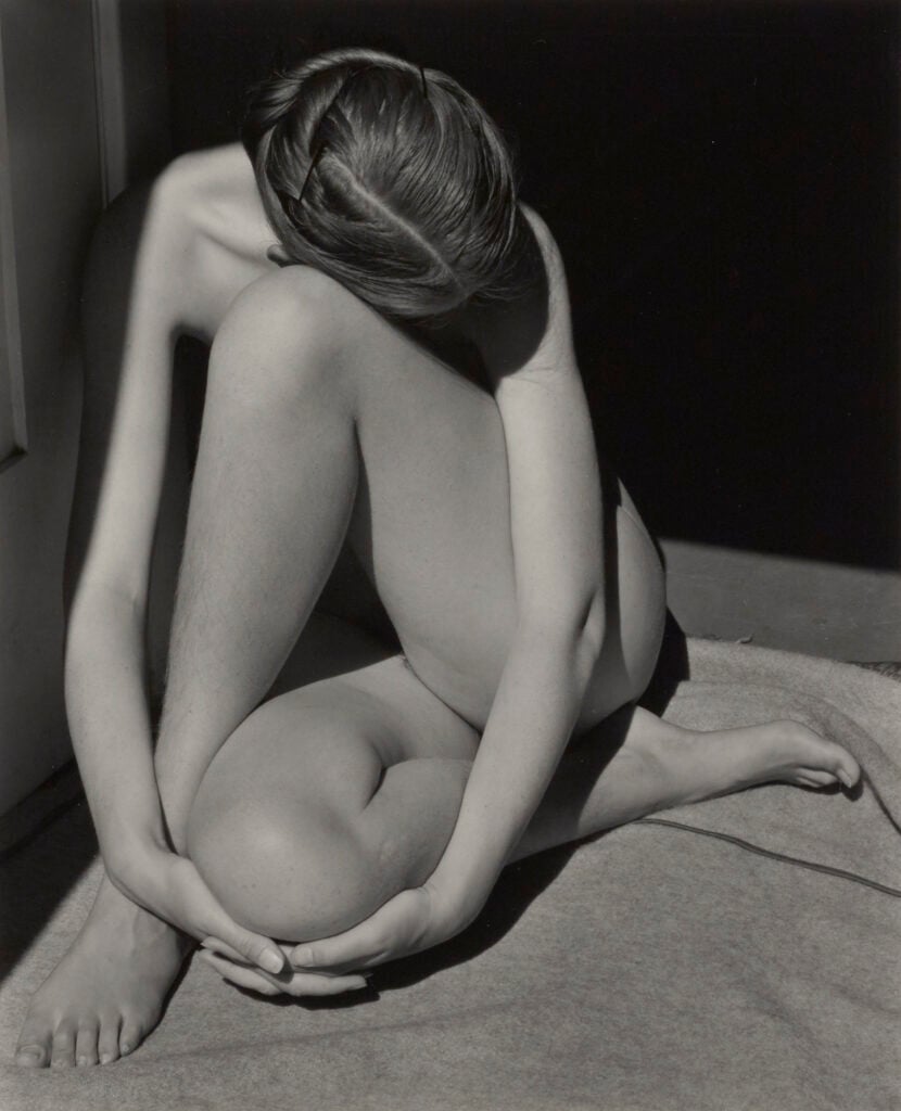 Edward Weston, Nudo, 1936, CAMERA, Centro Italiano per la Fotografia, Torino, Courtesy CAMERA, &reg; Center for Creative Photography, Arizona Board of Regents